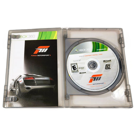 Forza Motorsport 3 Ultimate Collection Xbox 360 Very Good - Open Case Showing Disc 2 & Manual