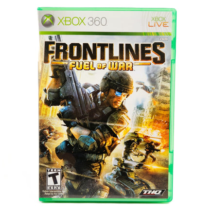 Frontlines Fuel Of War Xbox 360 Very Good CIB - Front Cover Artwork Of Official Game Release