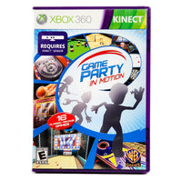 Game Party In Motion Xbox 360 Good CIB - Boxed Edition Front Cover Design