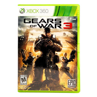 Gears Of War 3 Xbox 360 Good CIB - Authentic Front Sleeve Art From Case