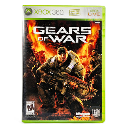 Gears Of War Xbox 360 Very Good CIB - Retail Box Front Panel Design Shown