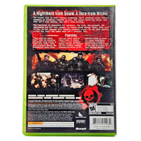 Gears Of War Xbox 360 Very Good CIB - Rear Sleeve With Screenshots & Details Visible