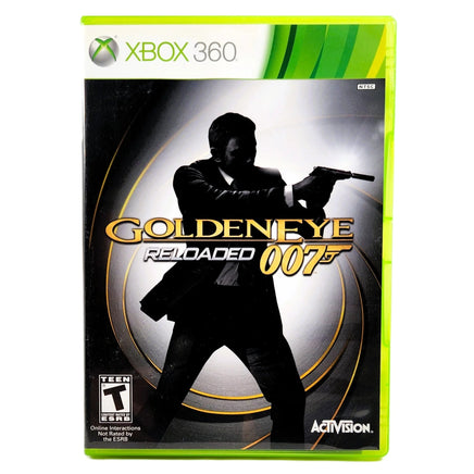 Goldeneye 007 Reloaded Xbox 360 Good CIB - Official Front Cover Of Game Case