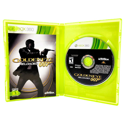 Goldeneye 007 Reloaded Xbox 360 Good CIB - Inside Look At Disc, Manual, And Inserts