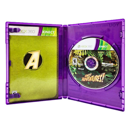 Kinect Adventures Xbox 360 Very Good CIB - Complete In Box View With Disc And Inserts