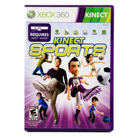 Kinect Sports Xbox 360 Very Good CIB - Retail Box Front Panel Design Shown