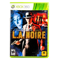 LA Noire Xbox 360 Good CIB - Factory-Printed Front Sleeve Of Game Release