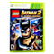 Lego Batman 2 DC Super Heroes Xbox 360 Good CIB - Boxed Edition Front Cover Design