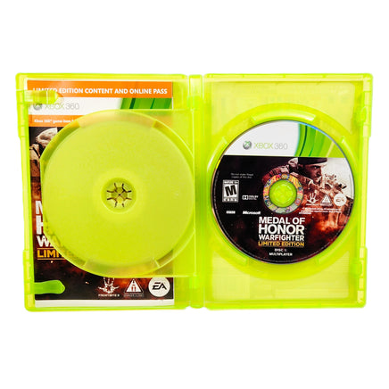 Medal Of Honor Warfighter Limited Edition Xbox 360 Good - Collector CIB Photo With Original Components Including Multiplayer Disc 2