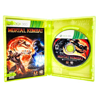 Mortal Kombat Xbox 360 Very Good CIB - Full Interior Layout Of Case And Disc with Instruction Manual