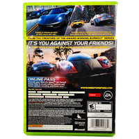 Need For Speed Hot Pursuit Xbox 360 Good - Back Cover Of Game Case