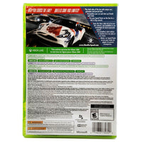 Need For Speed Rivals Xbox 360 Brand New - Game Case Rear Artwork