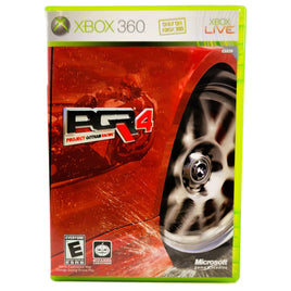 Project Gotham Racing 4 Xbox 360 Like New - Front Cover Art Shown