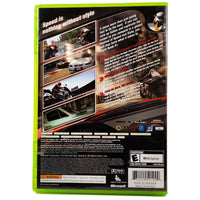 Project Gotham Racing 4 Xbox 360 Like New - Back Cover Art Shown