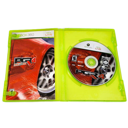 Project Gotham Racing 4 Xbox 360 Like New - Disc And Manual Inside Open Case
