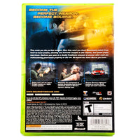 Robert Ludlum's The Bourne Conspiracy Xbox 360 Good CIB - Back Label Artwork With Publisher Logos