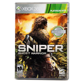 Sniper Ghost Warrior Xbox 360 Good - Game Case Front Artwork