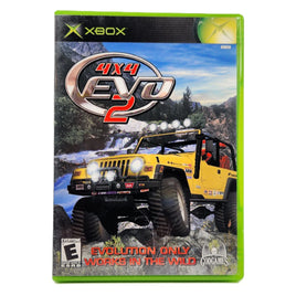 4X4 Evo 2 Xbox Good CIB - Front Cover Artwork Of Official Game Release
