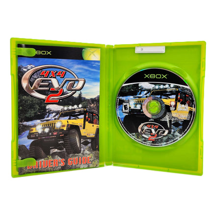 4X4 Evo 2 Xbox Good CIB - Complete In Box View With Disc And Inserts
