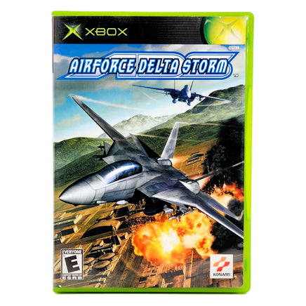 Airforce Delta Storm Xbox Good CIB - Retail Box Front Panel Design Shown