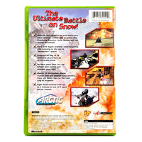 Arctic Thunder Xbox Very Good CIB - Rear Cover Of Authentic Game Box