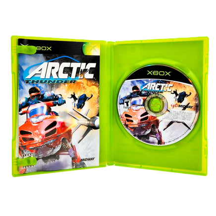 Arctic Thunder Xbox Very Good CIB - Retail Case Open Showing Authentic Materials