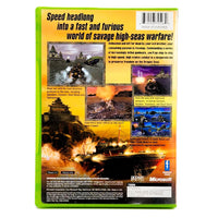 Blood Wake Xbox Good CIB - Full Back View Of Official Case Design