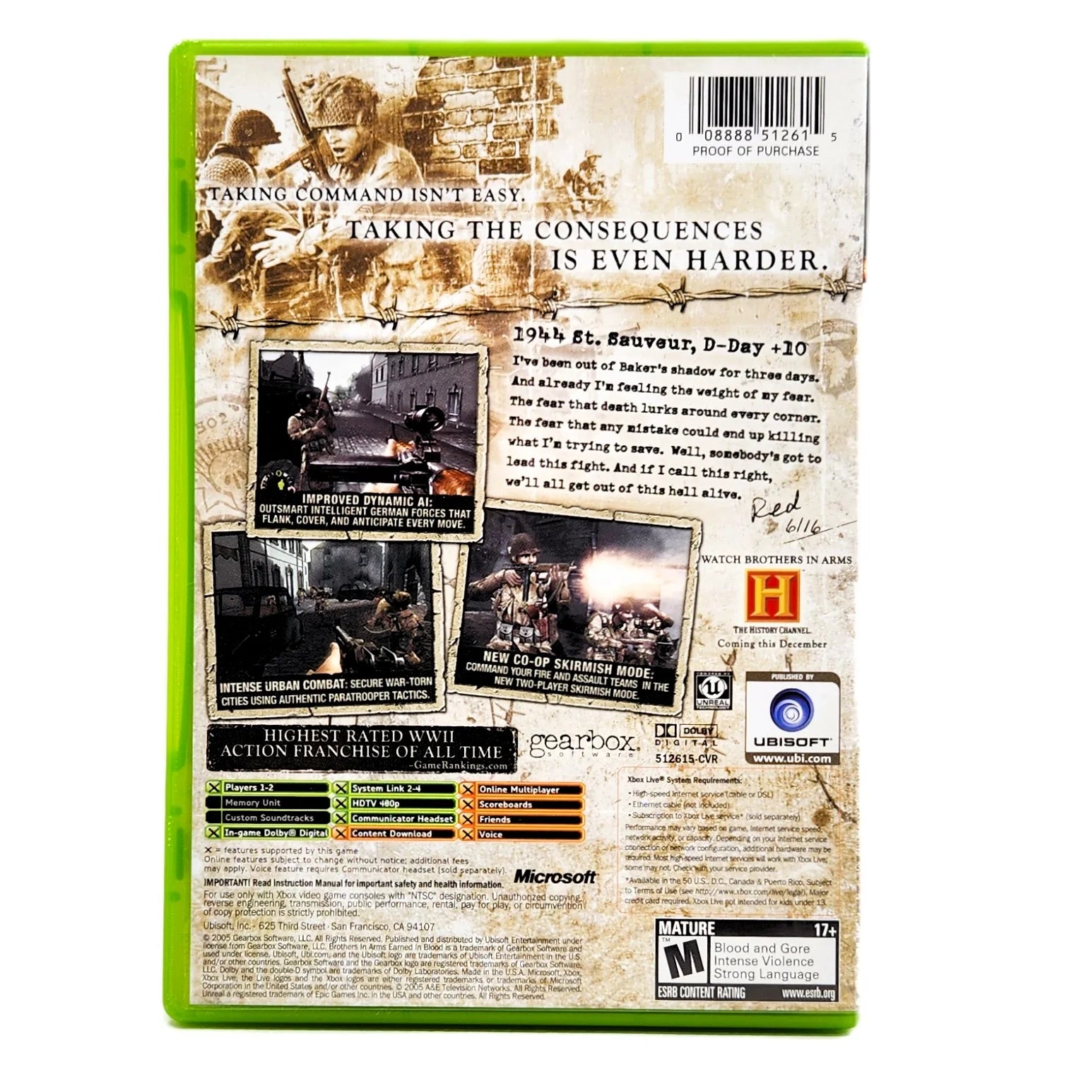Buy Brothers in Arms: Earned in Blood – Collector-Grade CIB| Retro
