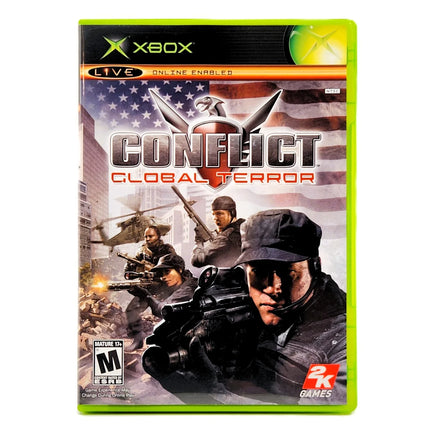 Conflict Global Terror Xbox Very Good CIB - Authentic Front Cover Art