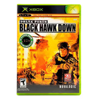 Delta Force Black Hawk Down Xbox Good - CIB Front Cover