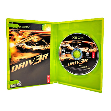 Driver 3 Xbox Very Good CIB - Case Open – Includes Disc And Manual