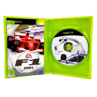 F1 2001 Xbox Good CIB - Disc And Manual Inside Open Case
