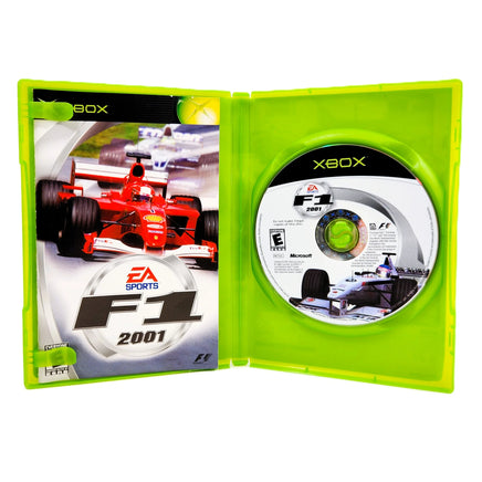 F1 2001 Xbox Good CIB - Disc And Manual Inside Open Case