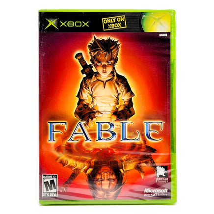 Fable Xbox Brand New CIB - Disc Case Front