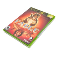Fable Xbox Brand New CIB - Sealed Case shown at angle