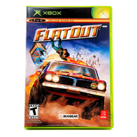 Flatout Xbox Good CIB - Front Case Shown