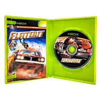 Flatout Xbox Good CIB - Open Jewel Case With Disc And Manual