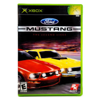Ford Mustang The Legend Lives Xbox Good CIB - Front Cover Artwork Of Official Game Release