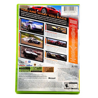 Forza Motorsport Xbox Acceptable CIB - Rear Sleeve With Screenshots & Details Visible