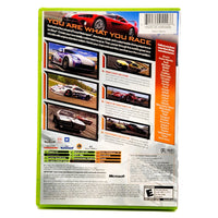 Forza Motorsport Xbox Good CIB - Game Case Back Design Showing Description Area