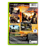 Ghost Recon 2 Xbox Good CIB - Back Label Artwork With Publisher Logos