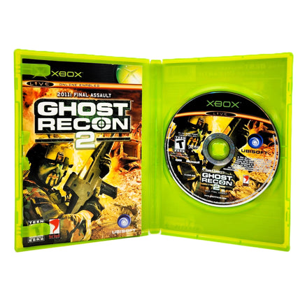 Ghost Recon 2 Xbox Good - Collector CIB Photo With Original Components