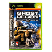 Ghost Recon 2 Summit Strike Xbox Good CIB - Front Of Original Game Case With Label Art