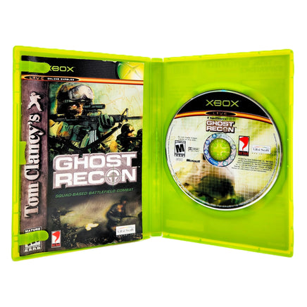 Ghost Recon Xbox Good CIB - Retail Case Open Showing Authentic Materials