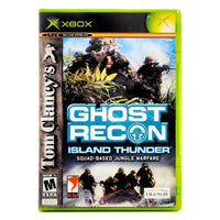 Ghost Recon Island Thunder Xbox Good CIB - Factory-Printed Front Sleeve Of Game Release