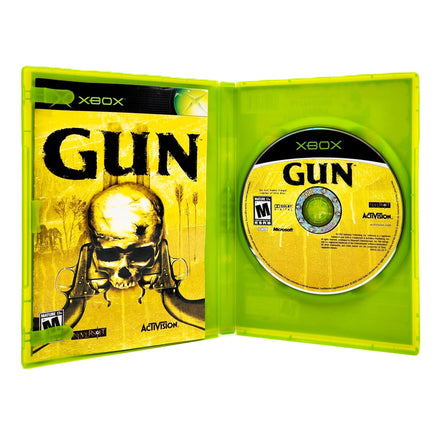 Gun Xbox Good CIB - Inside Contents With Disc & Manual