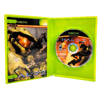 Halo 2 Xbox Good CIB - Open Case Showing Disc & Manual