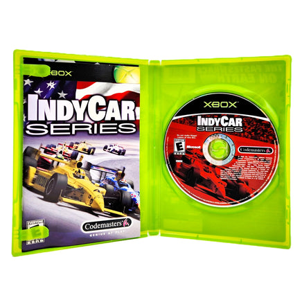 IndyCar Series Xbox Good CIB - Open Case Displaying Game Contents