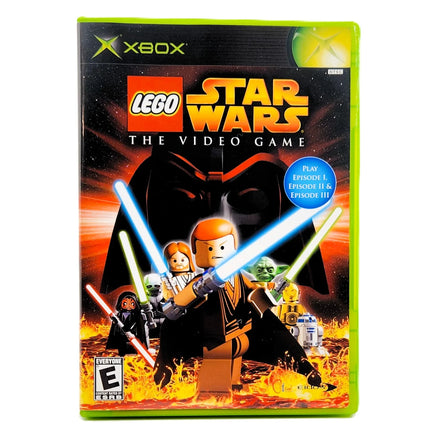 Lego Star Wars The Video Game Xbox Good CIB - Front Of Game Case