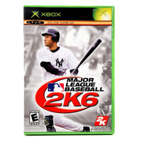 Major League Baseball 2K6 Xbox Good CIB - Front Jewel Case Art